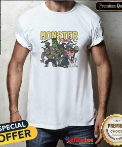 Pretty Monster Mash Ghost Halloween Monster T-Shirt