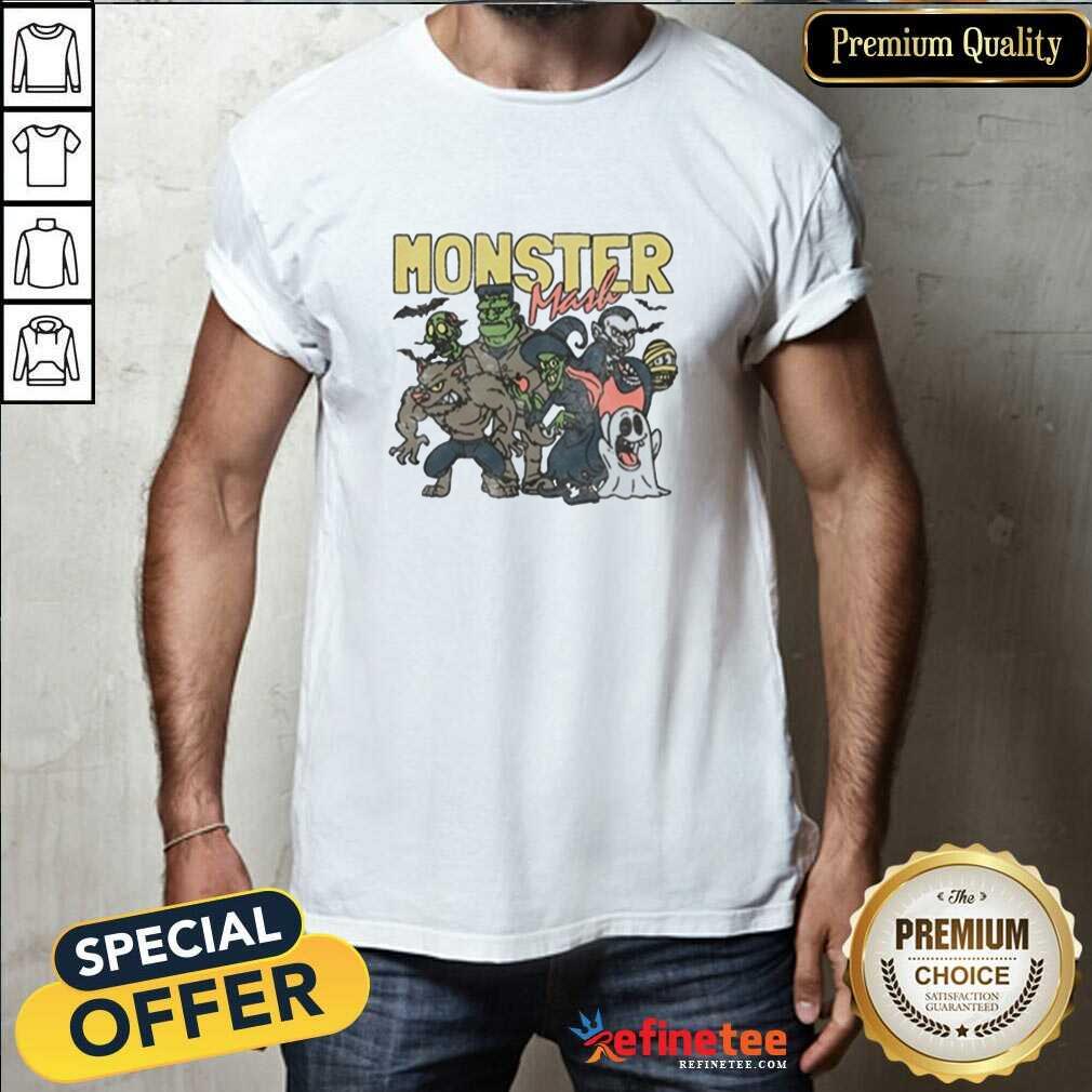 Shirt Pretty Monster Mash Ghost Halloween Monster T-Shirt