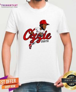 Pretty St. Louis Cardinals Ozzie Smith Caricature T-Shirt
