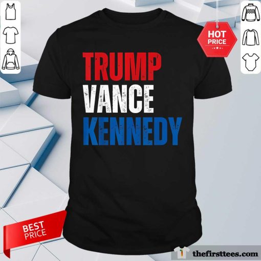 Pretty Trump Vance Kennedy President 2024 T-Shirt