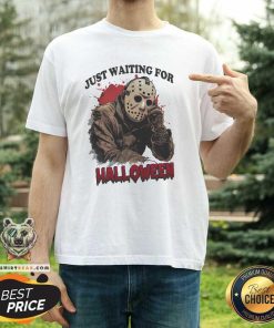 Pretty Waiting For Halloween Friday The 13th T-Shirt