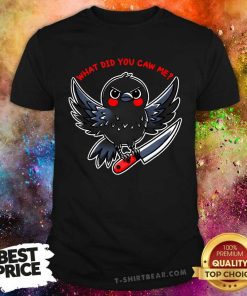 Pretty What Did You Caw Me T-Shirt