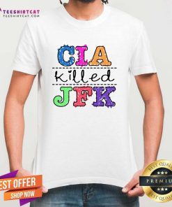 Top CIA Killed JFK T-Shirt