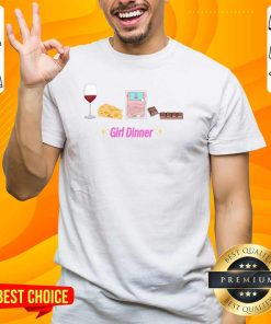 Top Cute Funny Girl Dinner T-Shirt