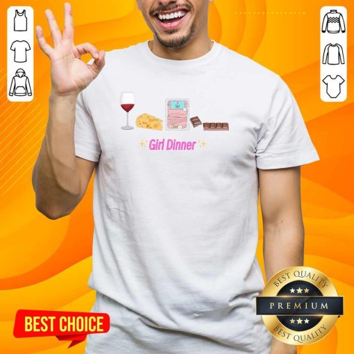 Top Cute Funny Girl Dinner T-Shirt