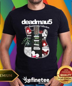 Top Deadmau5 20th Anniversary Collection Signature T-Shirt
