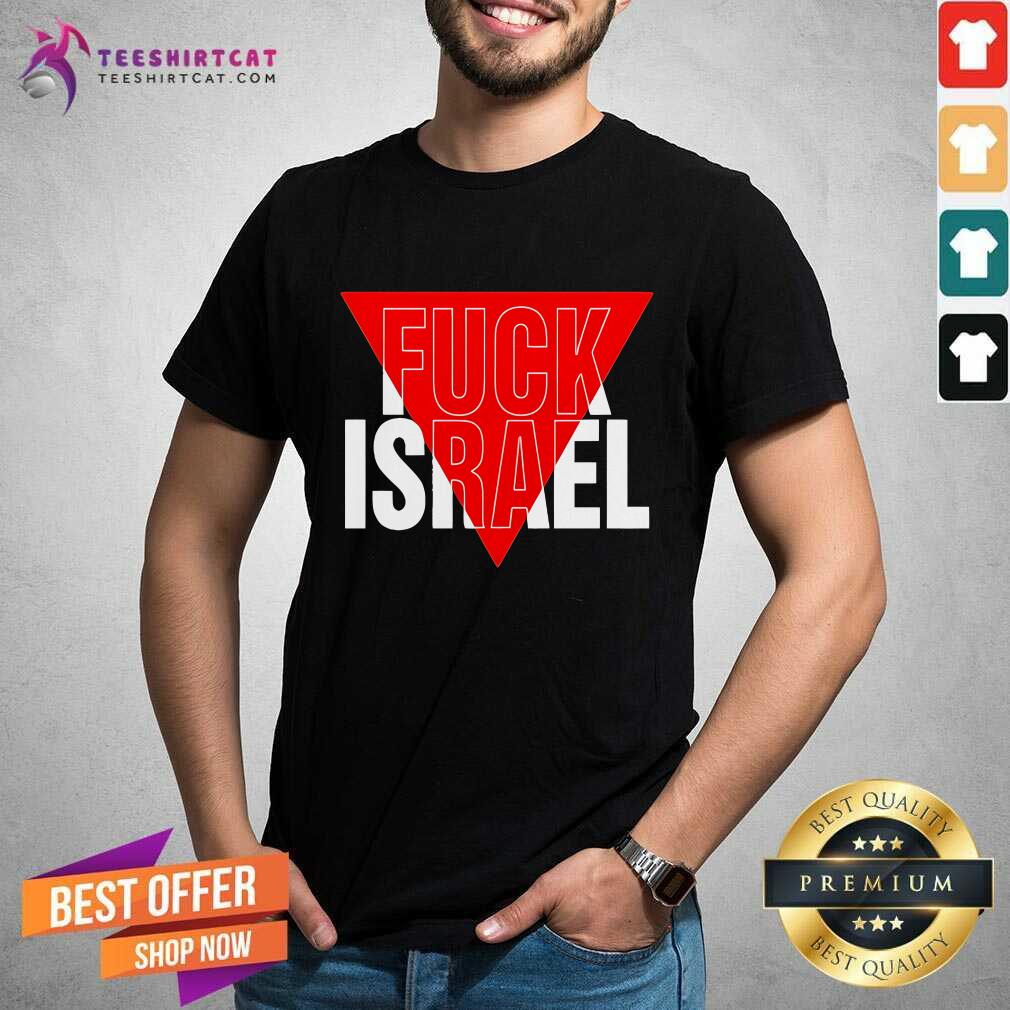 Shirt Top Israel Red Triangle T-Shirt
