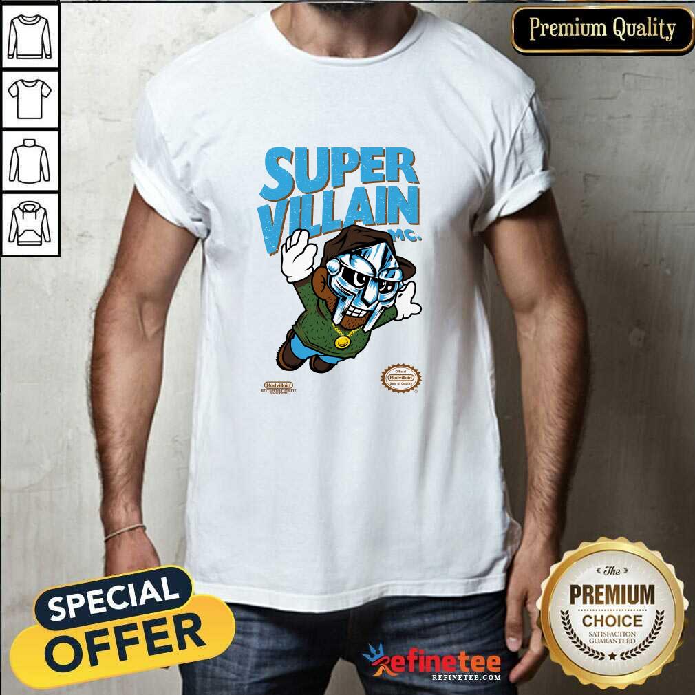 Shirt Top MF Doom Super Villain T-Shirt