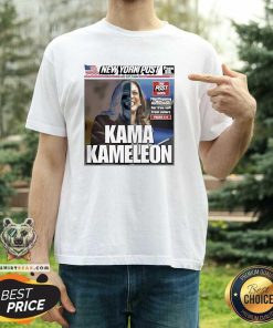 Top New York Post Late City Final Kama Kameleon T-Shirt