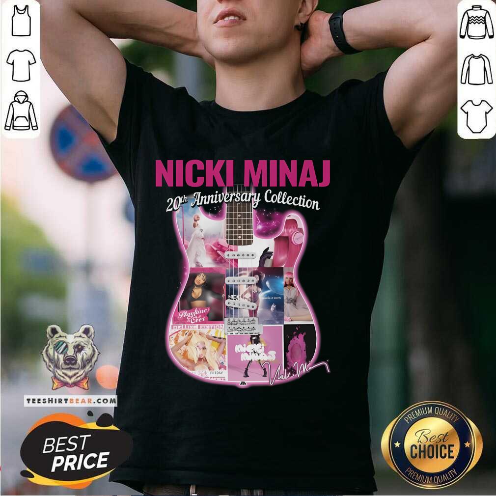 Shirt Top Nicki Minaj 20th Anniversary Collection Signature T-Shirt