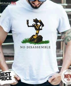 Top No Disassemble Nerd Robot T-Shirt