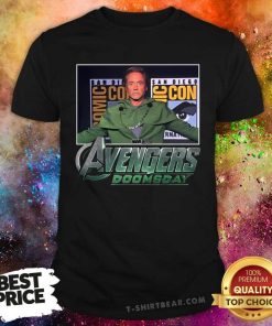 Top Robert Downey Jr Avengers Doomsday Marvel As Doctor Doom T-Shirt