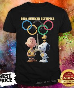 Top Snoopy 2024 Summer Olympics T-Shirt