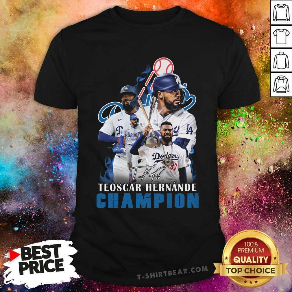 Shirt Top Teoscar Hernandez Champion T-Shirt