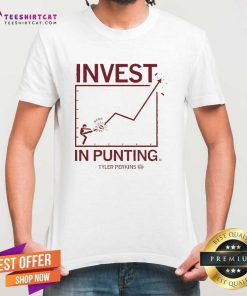 Top Tyler Perkins Invest In Punting T-Shirt