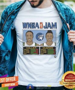 Top WNBA Jam Lynx Collier And McBride T-Shirt