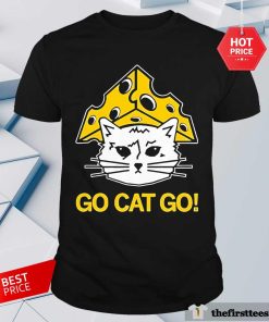 Awesome Cheesehead Gary Go Cat Go T-Shirt