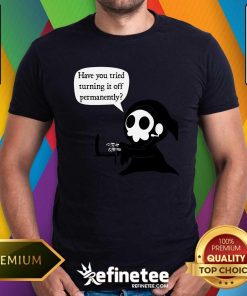 Awesome Grim Tech Support T-Shirt