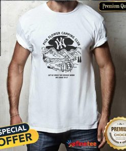 Awesome MLB Pick Flower Camping Club T-Shirt