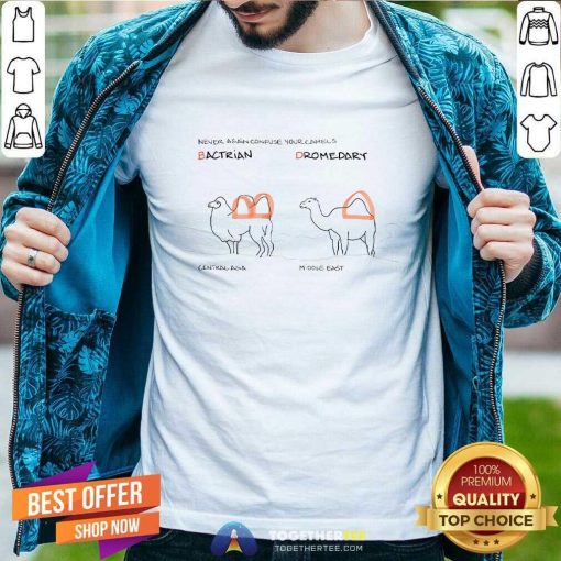 Awesome Never Confuse Your Camels Again T-Shirt