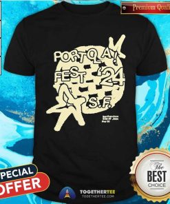Awesome Portola A Fest '24 San Francisco 9 29 30 Disco Pier 80 T-Shirt