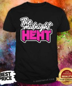 Awesome Ricky Gibson Wearing The Midnight Heart T-Shirt
