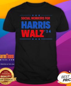Awesome Social Worker For Harris Walz 2024 T-Shirt