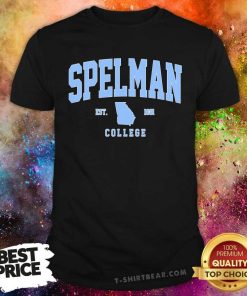 Awesome Spelman Arch Retro College Athletic Sports T-Shirt