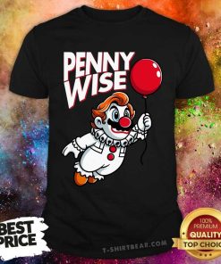 Awesome Super Mario Pennywise It T-Shirt