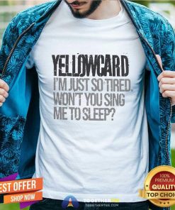 Awesome Yellowcard I'm Just So Tired T-Shirt