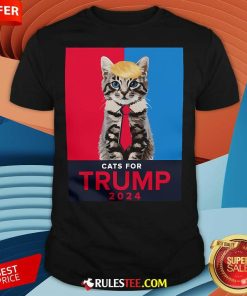 Cute Cats For Trump 2024 T-Shirt
