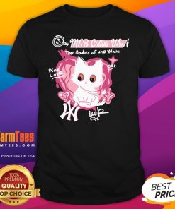 Cute MLB The Doubts Of The White Lucky Cat T-Shirt