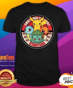 Cute Pokemon Emotional Support Starters T-Shirt