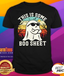Cute This Is Some Boo Sheet Ghost Sunset T-Shirt