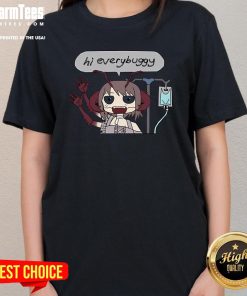 Cute Vesper Greetings Hi Everybuggy Ladies-Tee
