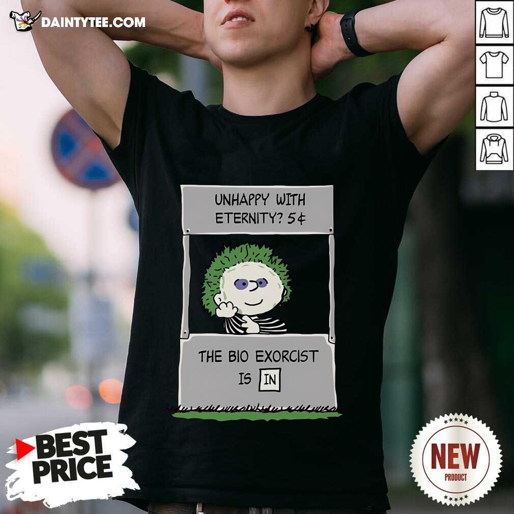 Shirt Funny Bio Exorcist Consultancy Is In T-Shirt