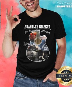 Funny Brantley Gilbert 20th Anniversary Collection T-Shirt