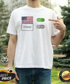 Funny Kamala Harris On Trump Off Political Election T-Shirt