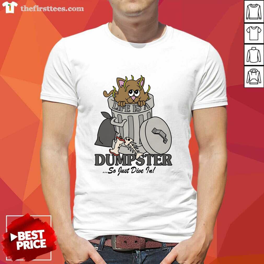 Shirt Funny Life Is A Dumpster So Just Dive In T-Shirt