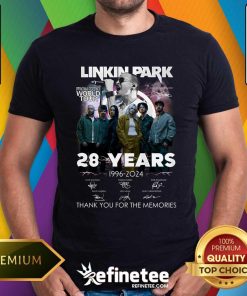 Funny Linkin Park From Zero World Tour 28 Years 1996-2024 T-Shirt
