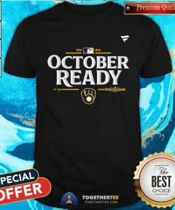 Funny Milwaukee Brewers Fanatics 2024 MLB Postseason Locker Room T-Shirt