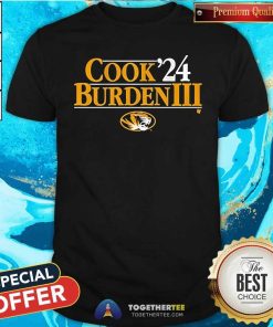 Funny Missouri Football Cook-Burden Iii '24 T-Shirt