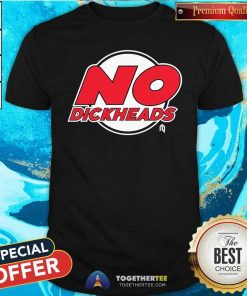 Funny No Dickheads New Jersey Devils T-Shirt