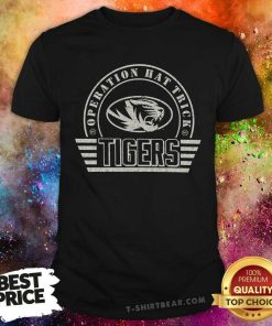 Funny Operation Hat Trick Missouri Tigers T-Shirt
