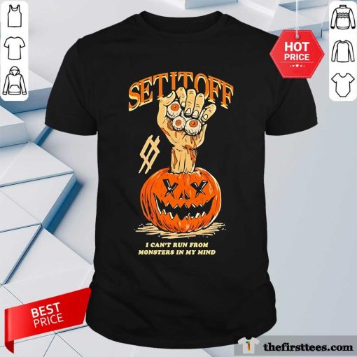 Funny Pumpkin By Set It Off Band Halloween T-Shirt