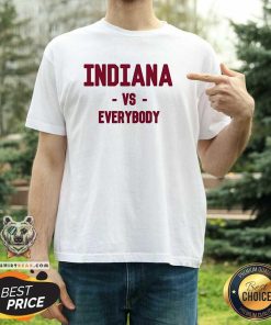 Funny Victor Oladipo Wearing Indiana Vs Everybody T-Shirt