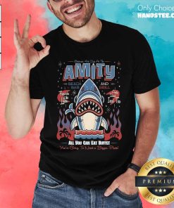 Good Amity Beach Bar And Grill Shark T-Shirt