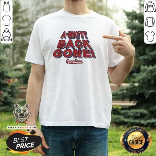 Good Cleveland Guardians A-Wayyy Back Gone T-Shirt