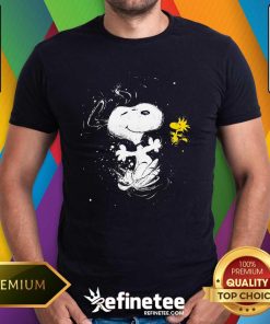 Good Cute Painted Snoopy Peanuts T-Shirt