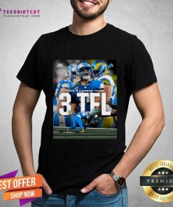 Good Detroit Lions Alex Anzalone 3 Tel Ties A Career High Poster T-Shirt